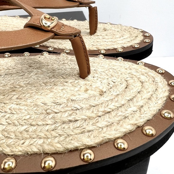 COACH SANDALS, “GRACEY LEATHER “PENNY” COLOR, WOMENS SIZE 6 B, EUR 36.5 B - Picture 12 of 16